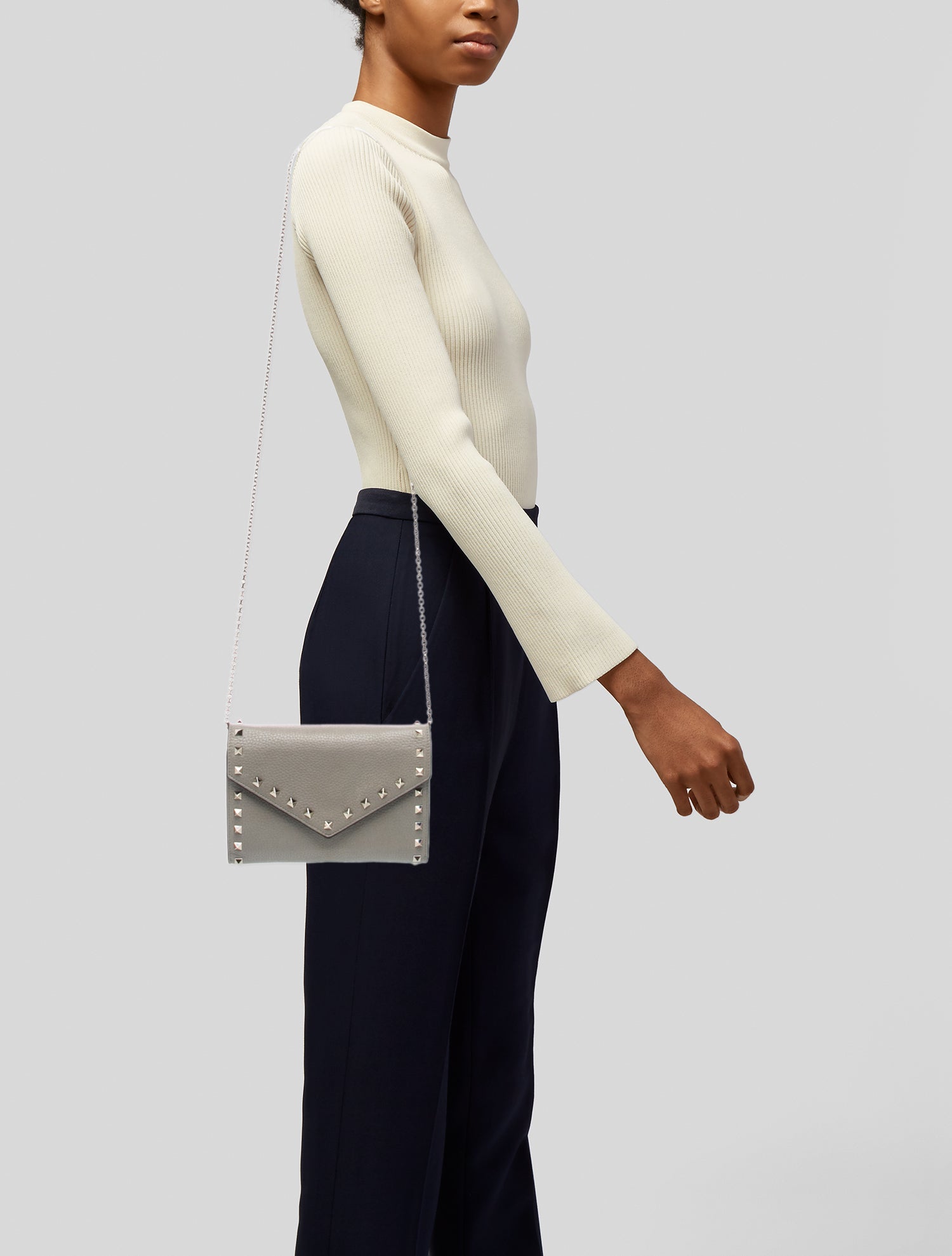 Valentino Rockstud Messenger Bag