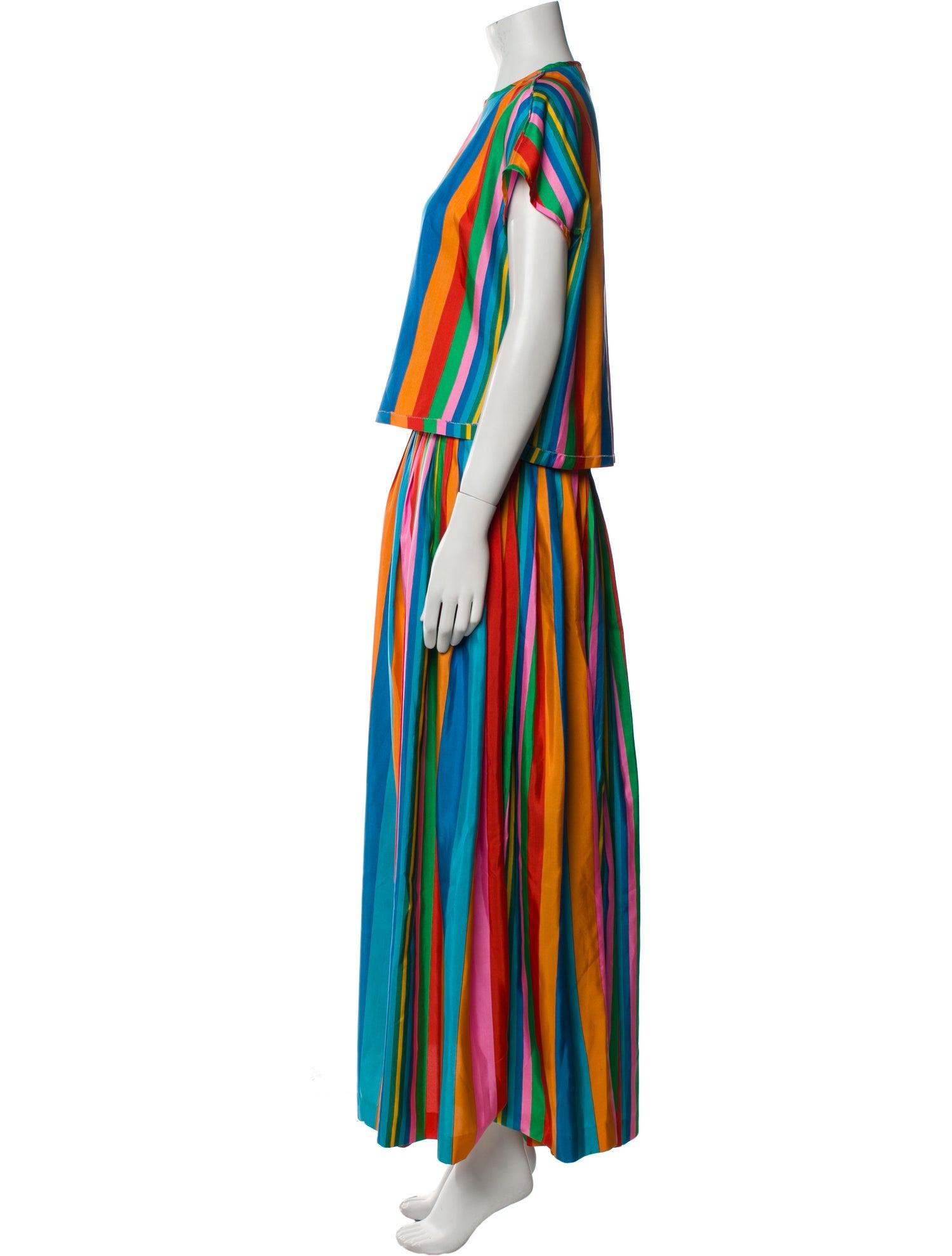 Valentino Vintage 1973 Skirt Set