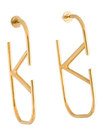 Valentino Vlogo Signature Drop Earrings