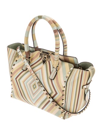 Valentino Rockstud Top Handle Bag