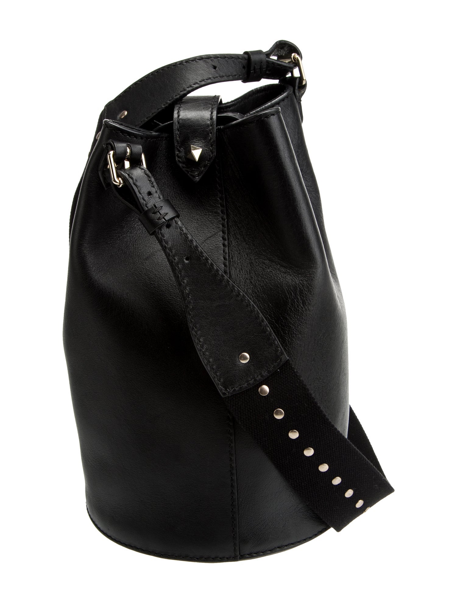 Valentino Leather Bucket Bag