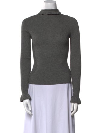 Valentino Mock Neck Sweater