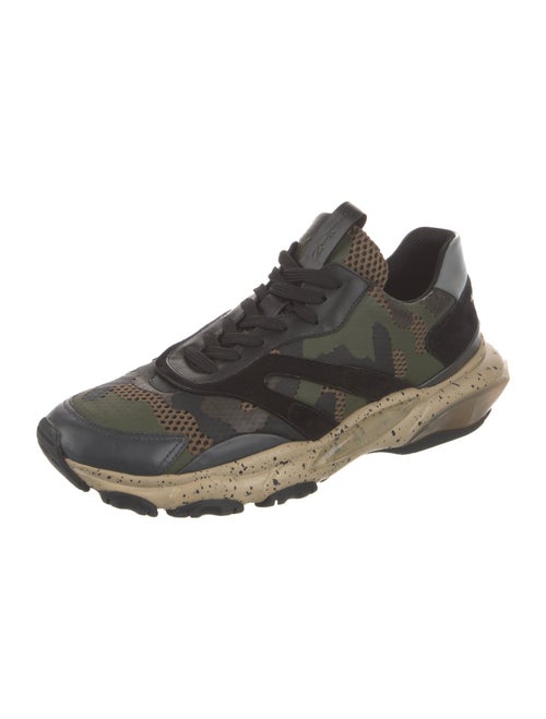 Valentino Camouflage Print Sneakers