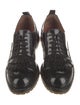 Valentino Rockstud Accents Patent Leather Oxfords