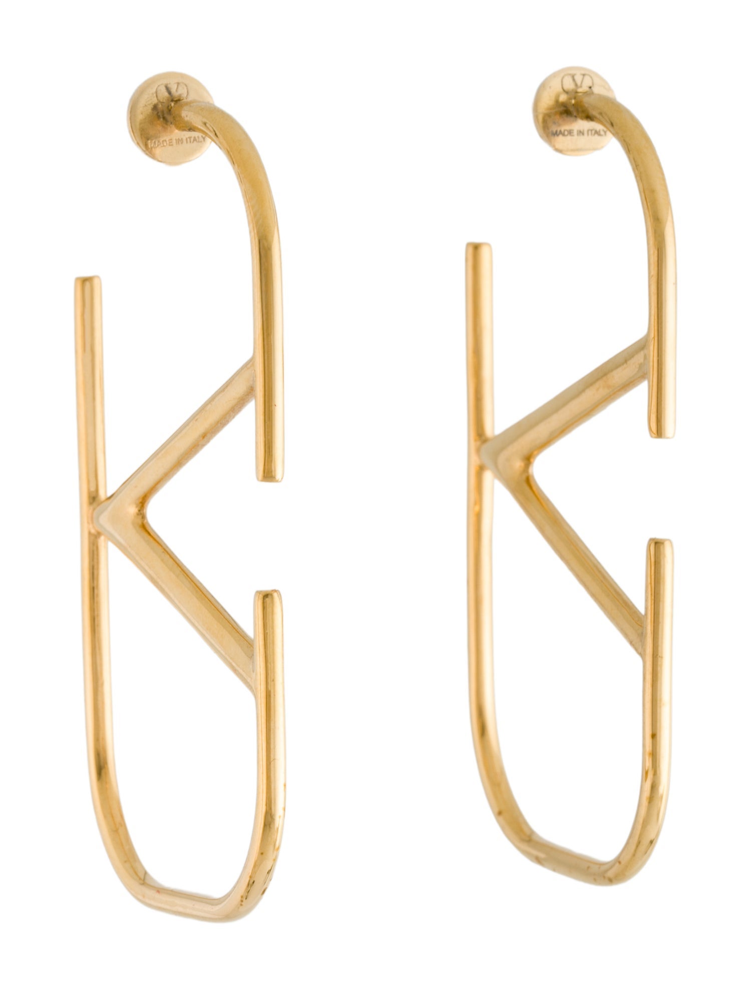 Valentino VLogo Signature Hoop Earrings