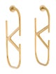 Valentino VLogo Signature Hoop Earrings