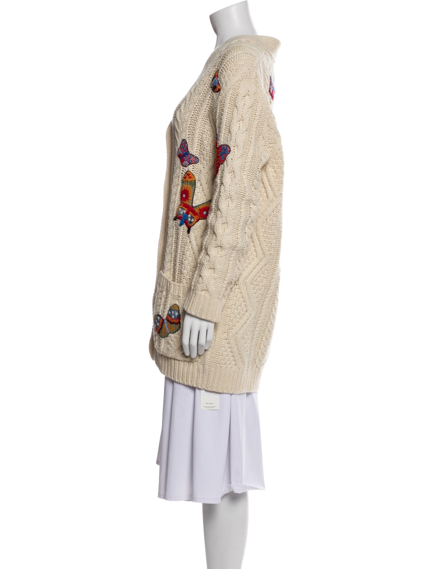 Valentino Alpaca Printed Sweater