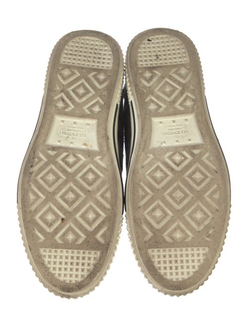 Valentino Wool Printed Sneakers