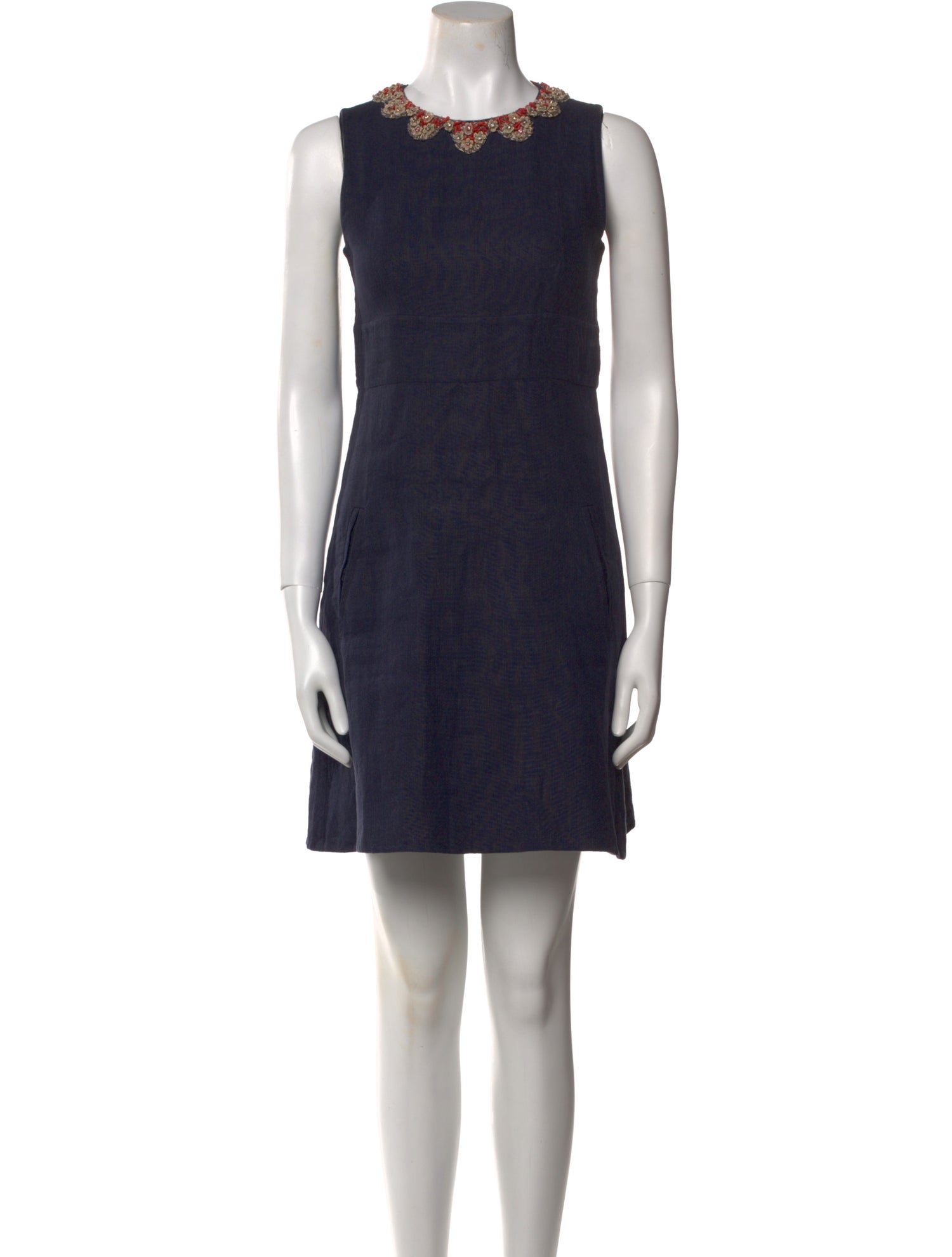 Valentino Linen Mini Dress