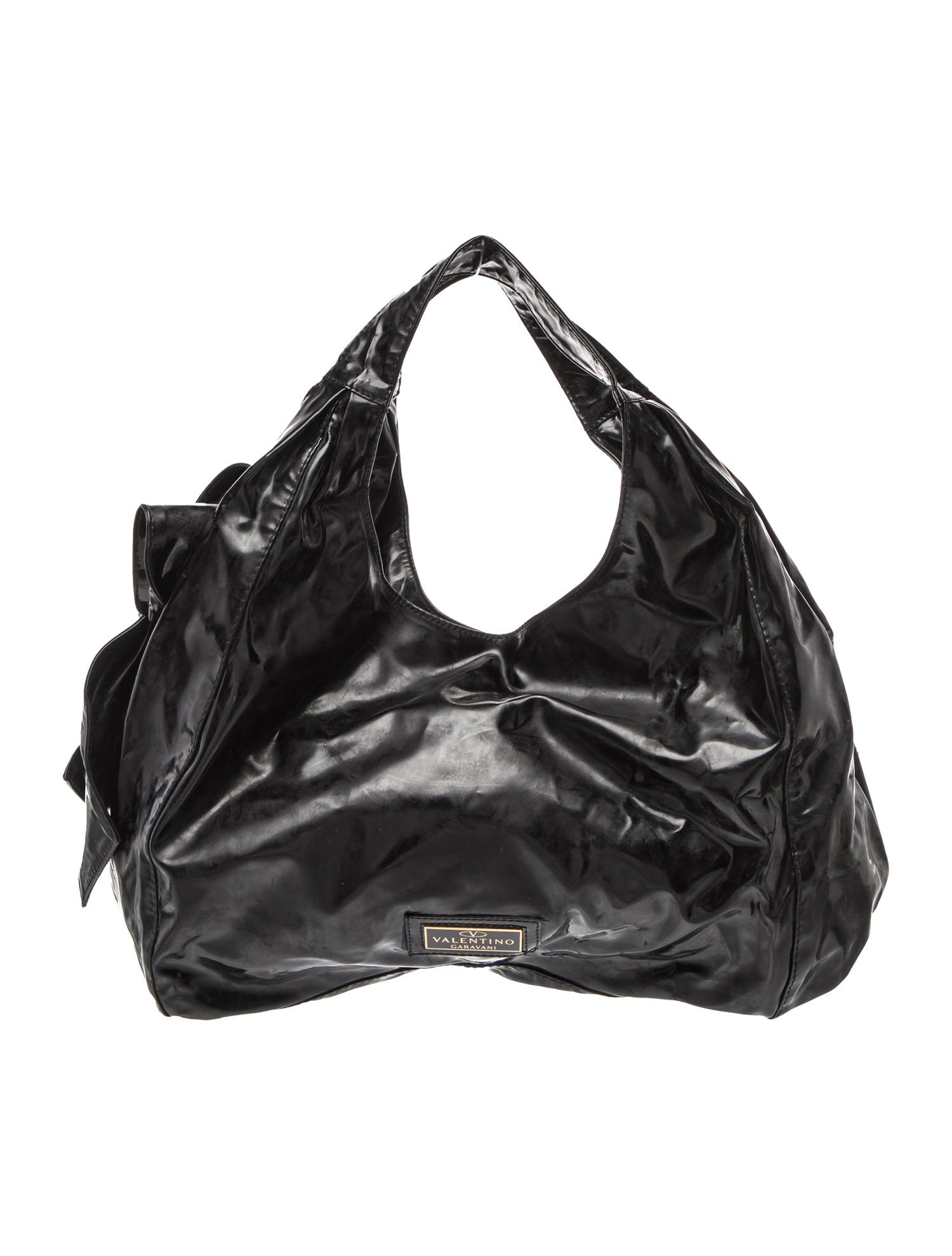 Valentino Patent Leather Hobo