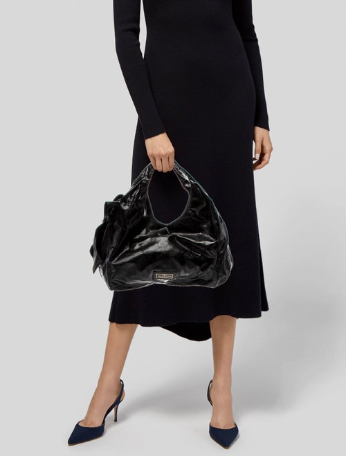 Valentino Patent Leather Hobo