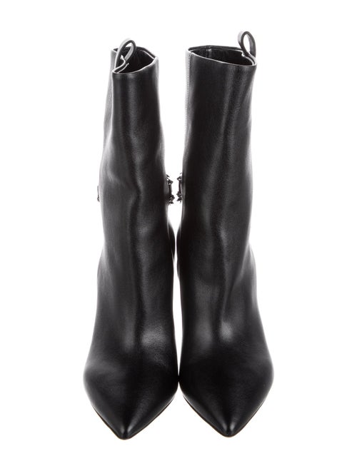 Valentino Rockstud Accents Leather Boots