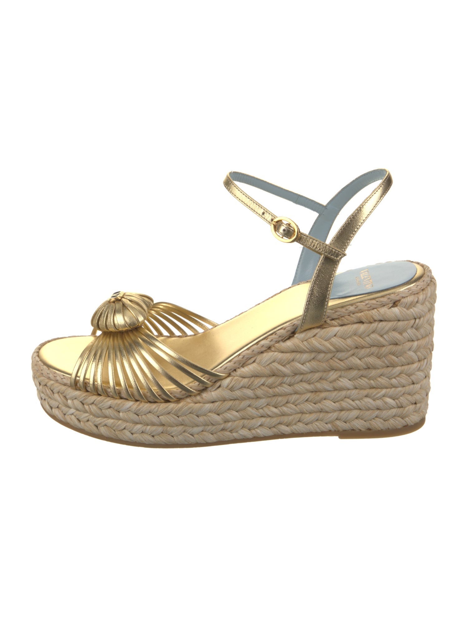 Valentino Leather Espadrilles w/ Tags