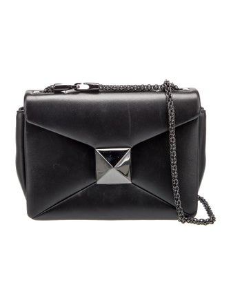 Valentino Leather One Stud Small