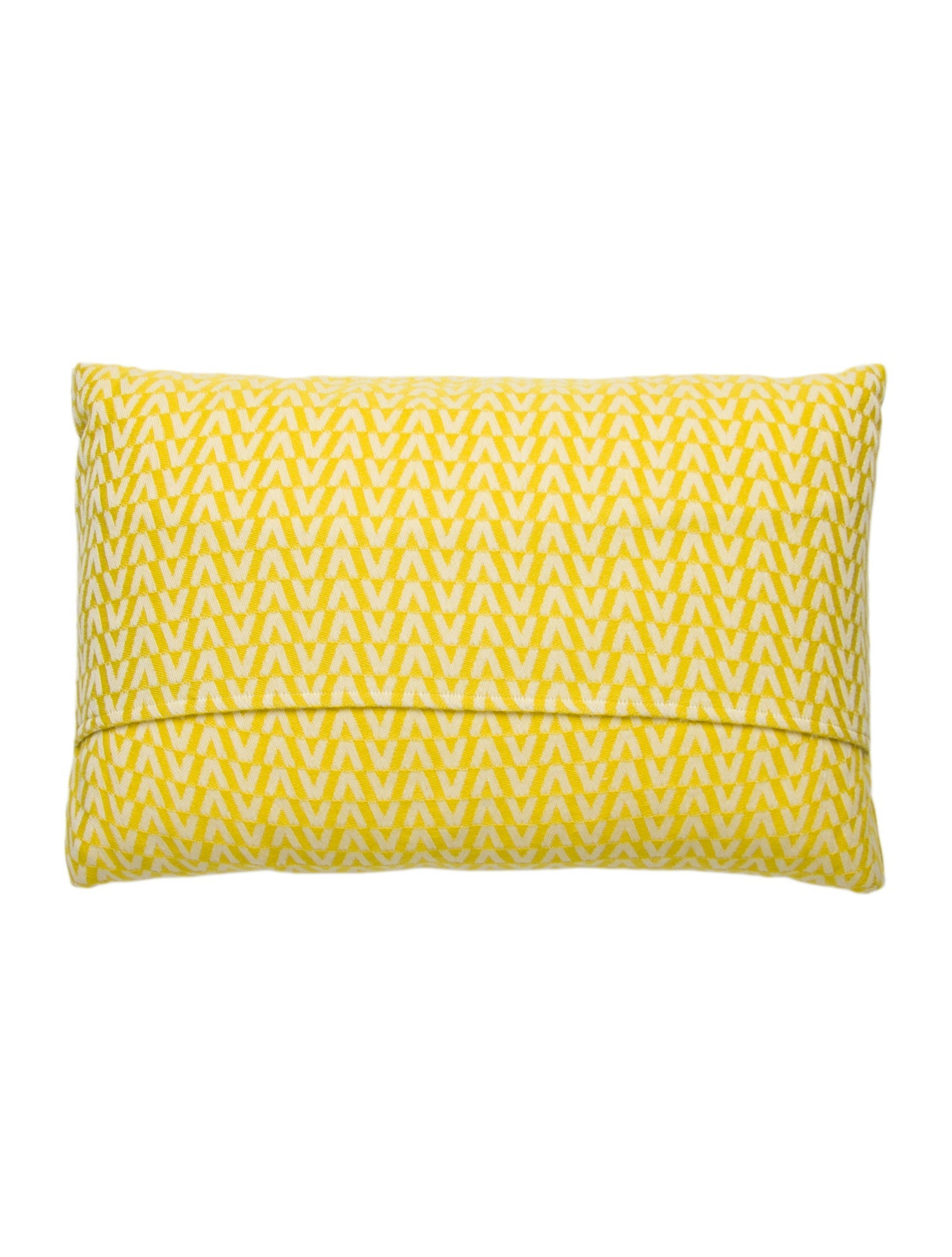 Valentino Jacquard Logo Throw Pillow