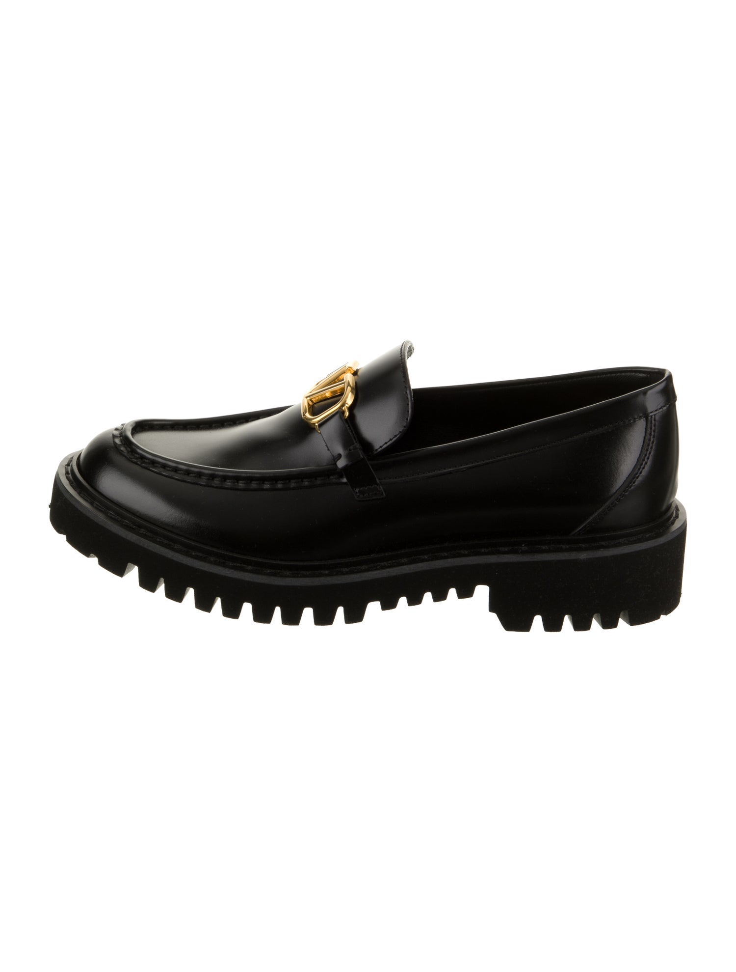 Valentino Leather Loafers