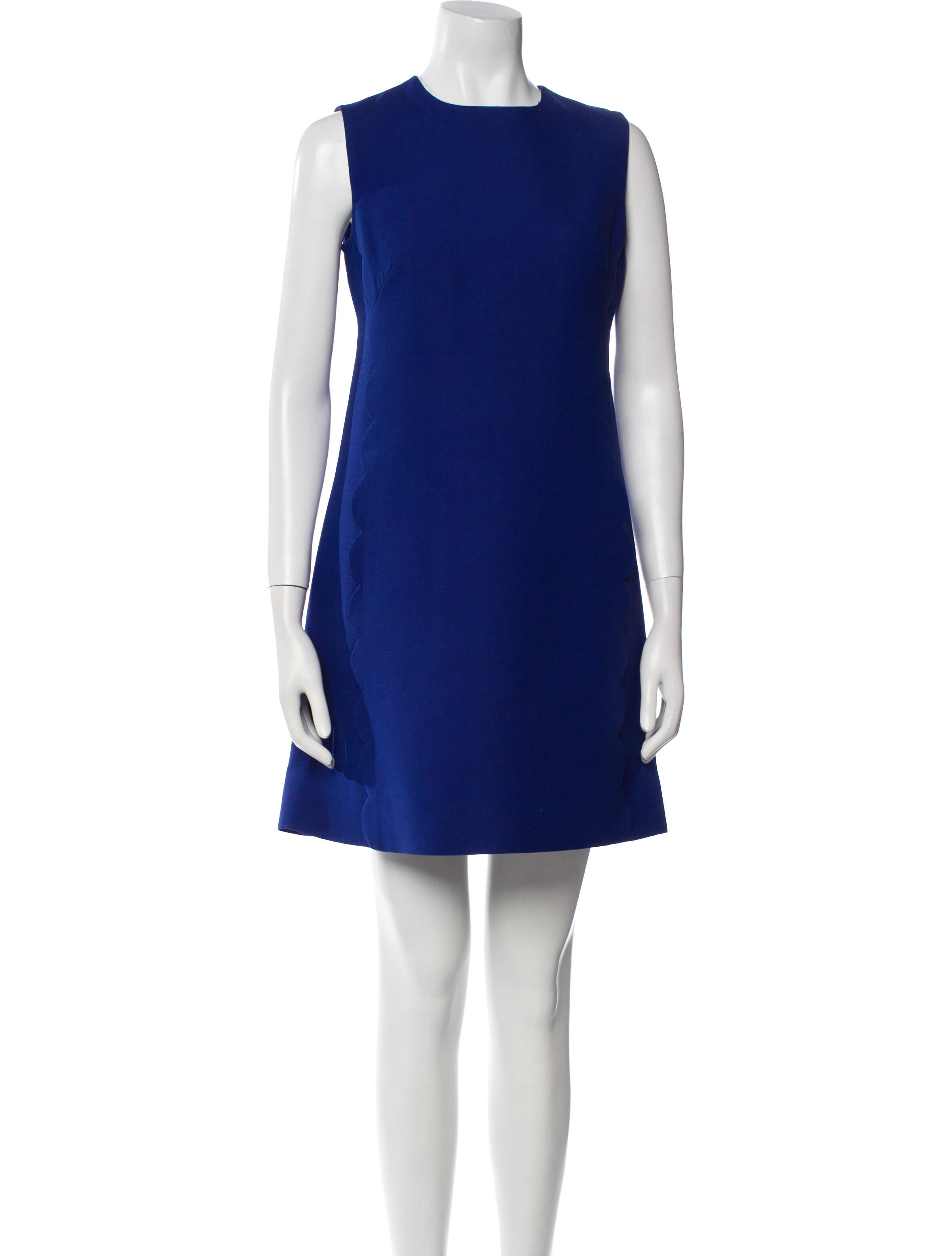 Valentino Crew Neck Mini Dress