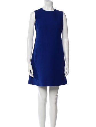 Valentino Crew Neck Mini Dress