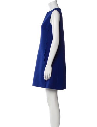 Valentino Crew Neck Mini Dress