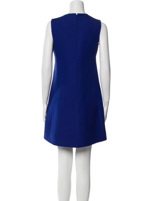 Valentino Crew Neck Mini Dress
