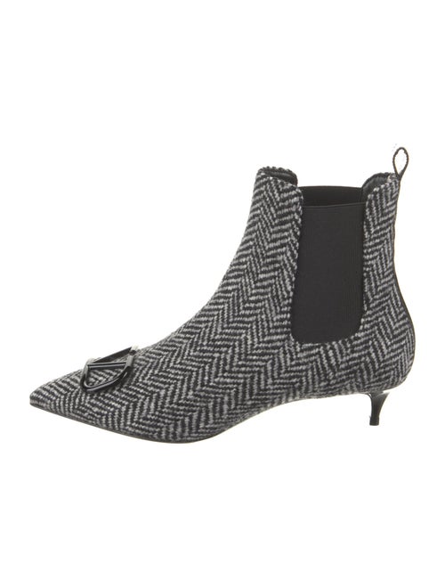 Valentino Printed Chelsea Boots