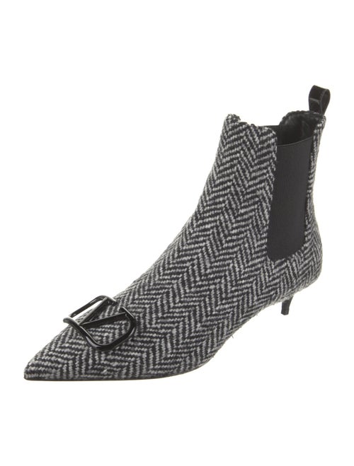 Valentino Printed Chelsea Boots