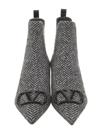 Valentino Printed Chelsea Boots