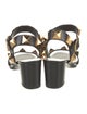 Valentino Rockstud Accents Leather Sandals