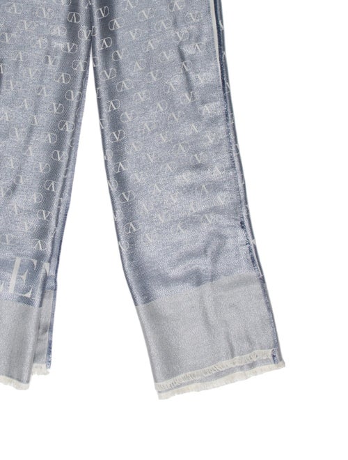 Valentino Silk Printed Scarf