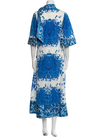 Valentino Silk Long Dress