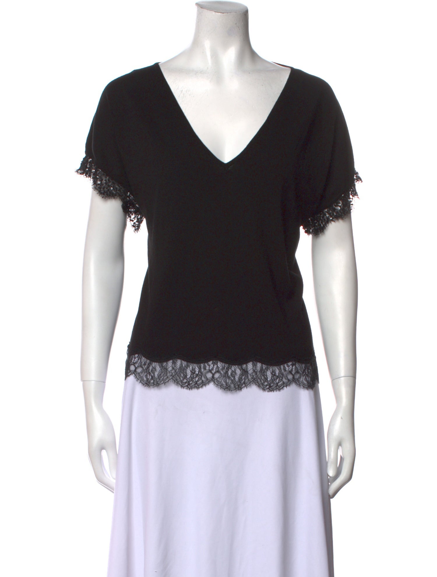 Valentino Vintage V-Neck T-Shirt