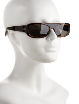 Valentino Square Tinted Sunglasses