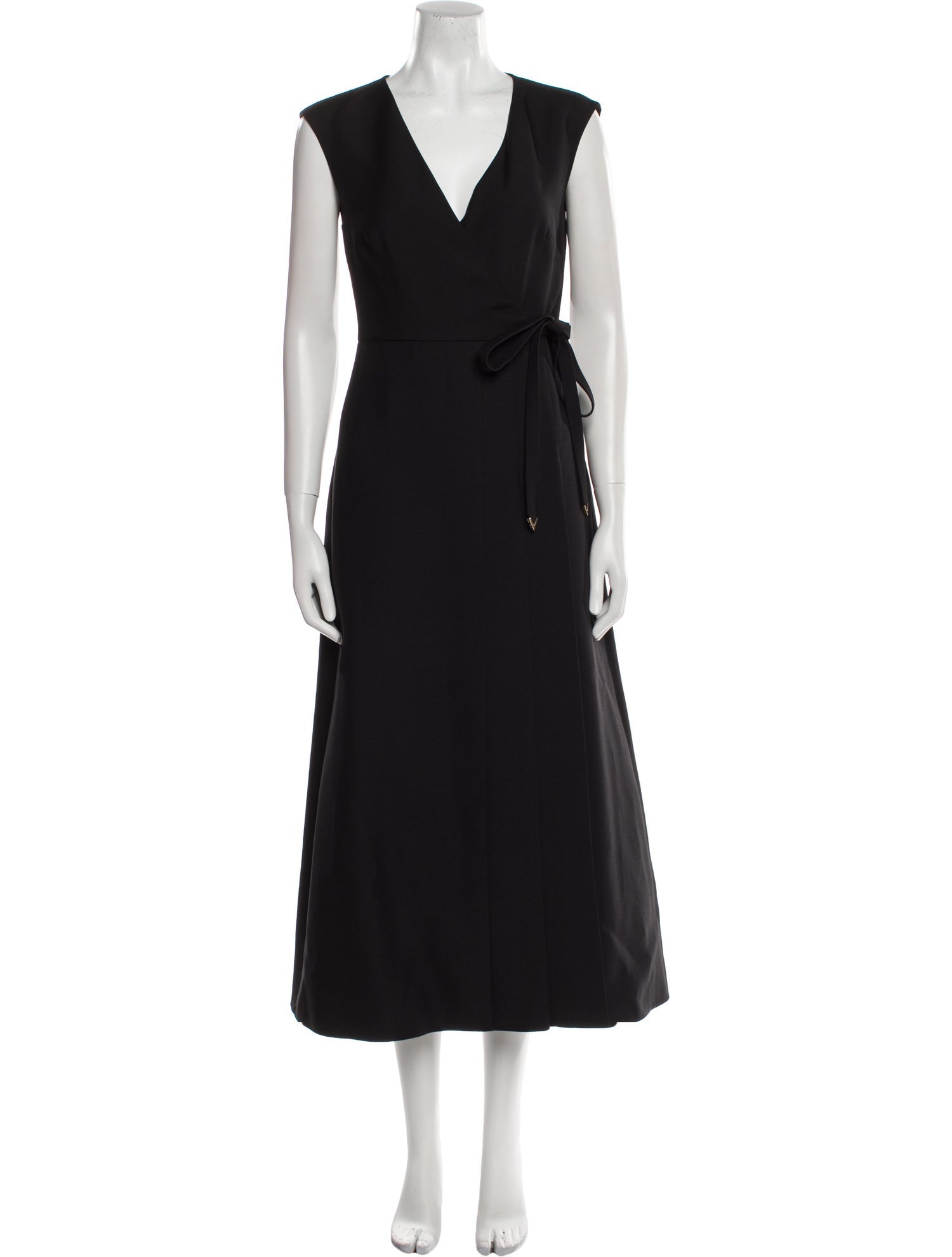 Valentino Wool Long Dress