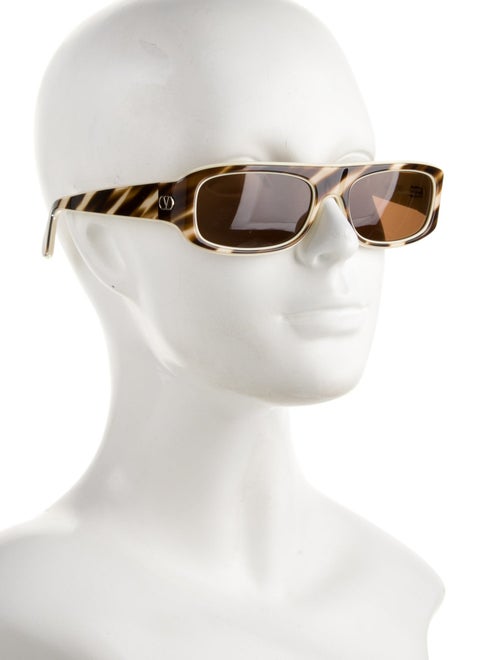 Valentino Square Tinted Sunglasses