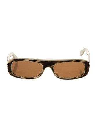 Valentino Square Tinted Sunglasses
