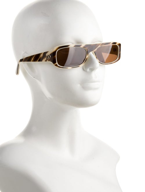 Valentino Square Tinted Sunglasses
