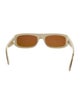 Valentino Square Tinted Sunglasses