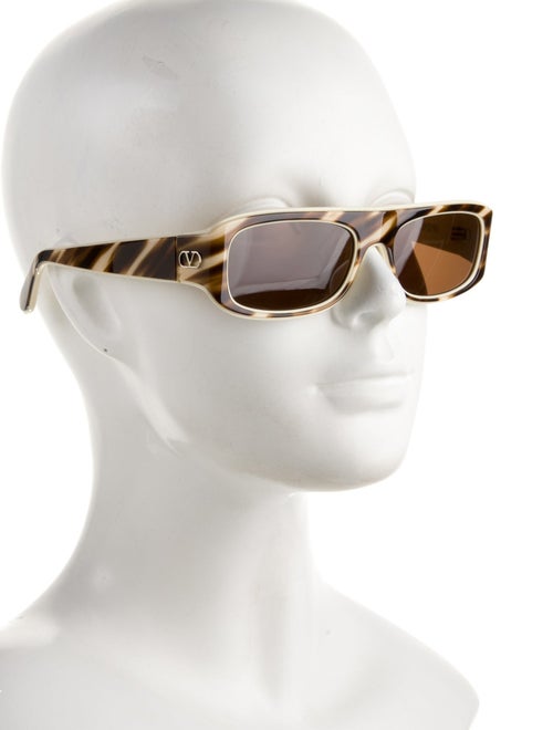Valentino Square Tinted Sunglasses