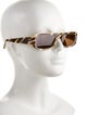 Valentino Square Tinted Sunglasses