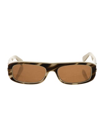 Valentino Square Tinted Sunglasses
