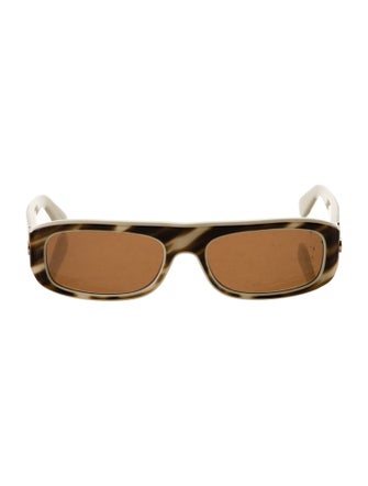 Valentino Square Tinted Sunglasses