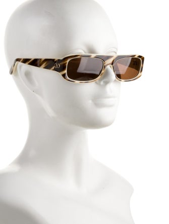 Valentino Square Tinted Sunglasses