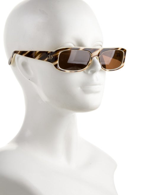 Valentino Square Tinted Sunglasses