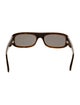Valentino Square Tinted Sunglasses