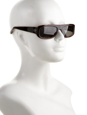 Valentino Square Tinted Sunglasses