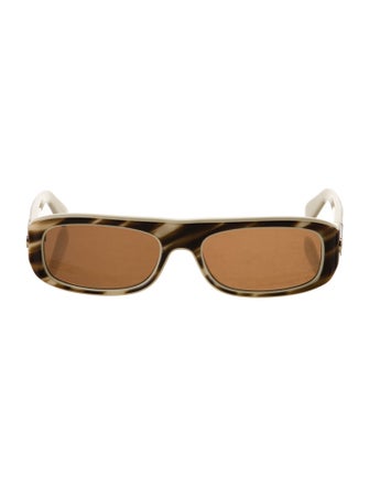 Valentino Square Tinted Sunglasses