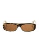 Valentino Square Tinted Sunglasses