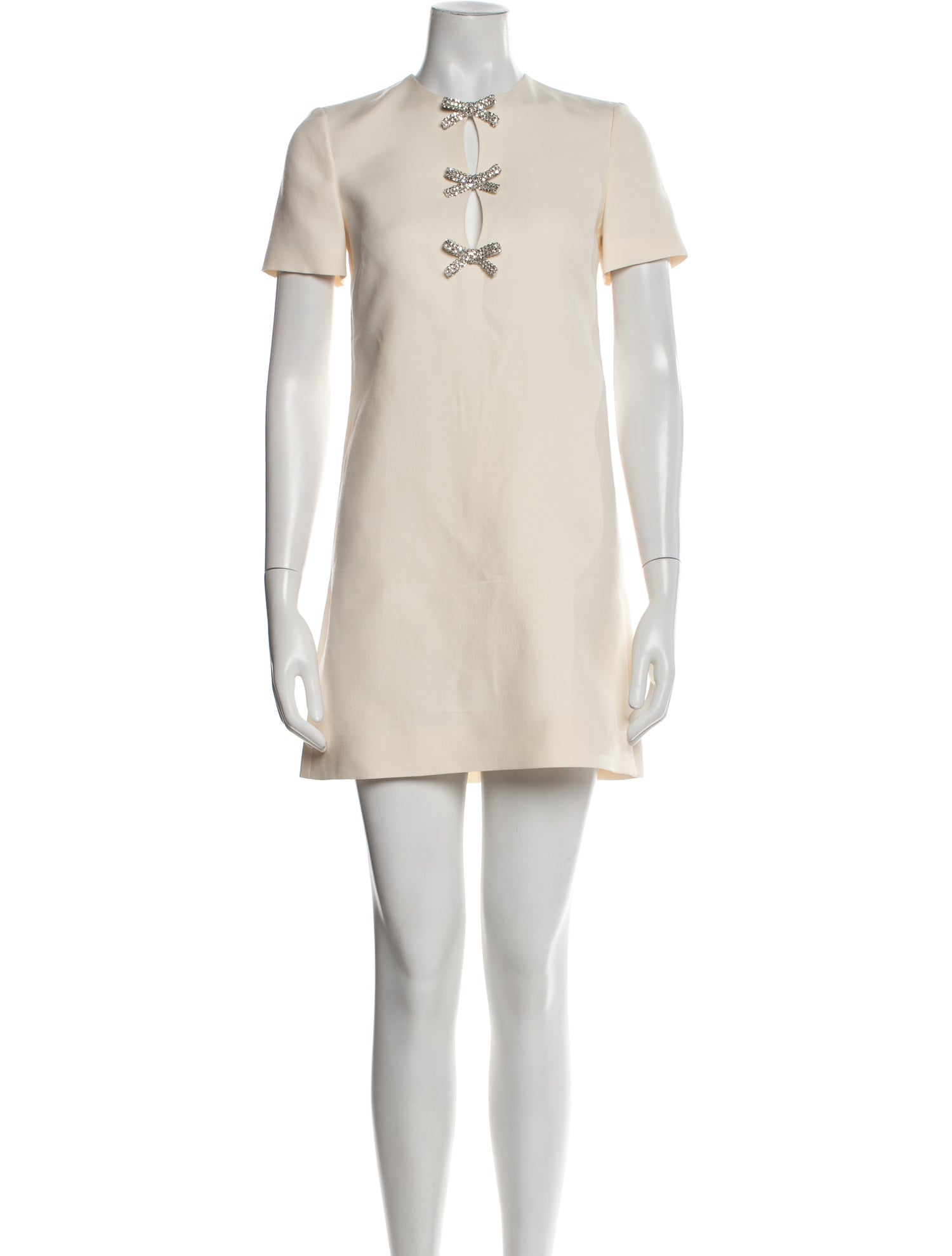 Valentino Virgin Wool Mini Dress w/ Tags