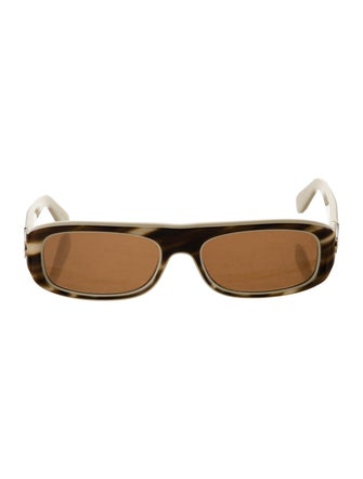 Valentino Square Tinted Sunglasses