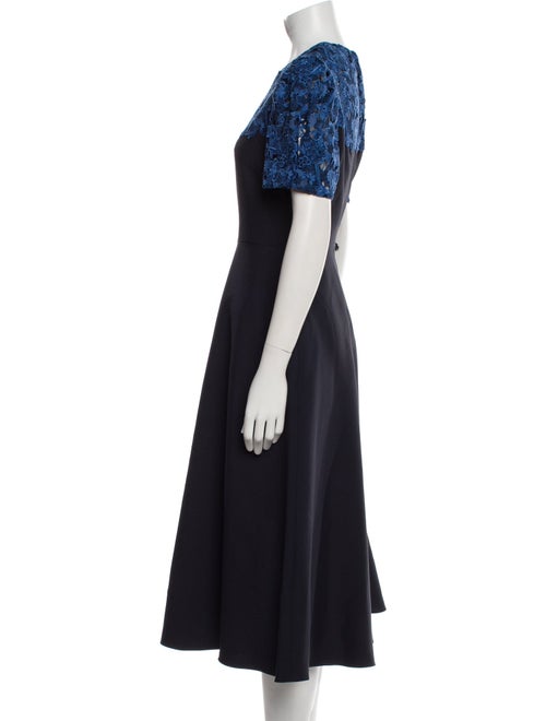 Valentino Wool Midi Length Dress